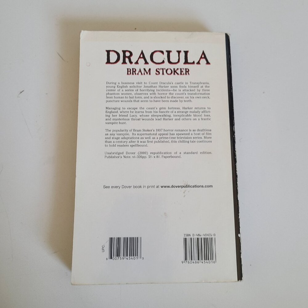Dracula by Bram Stoker book. - Picture 2 of 3